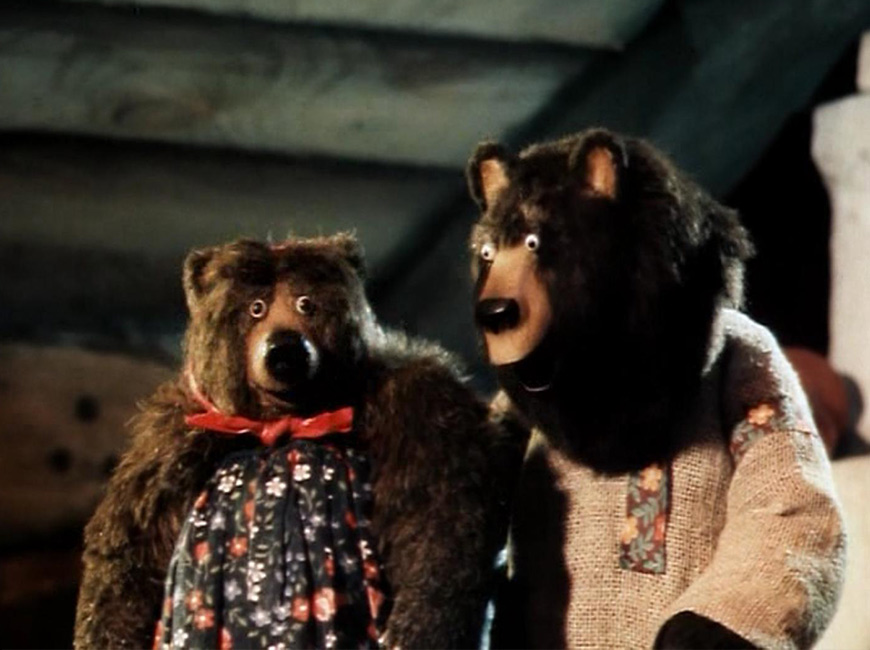 Советский мультфильм Три медведя
