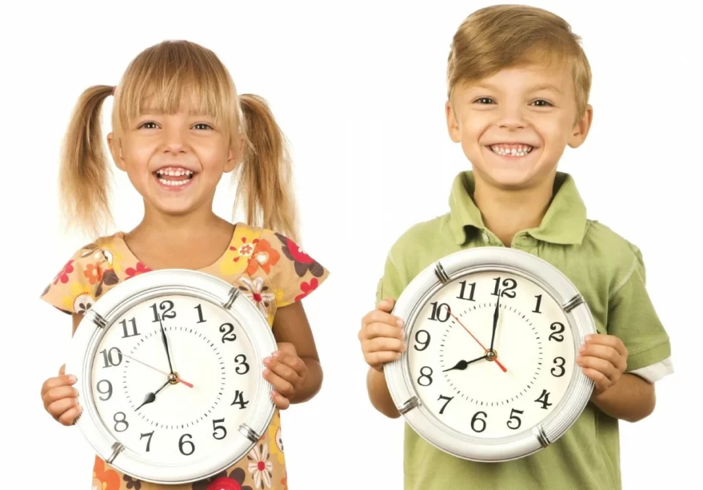 Как научить ребенка понимать время