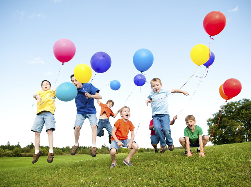 Подвижные игры для детей Спасти воздушный шар