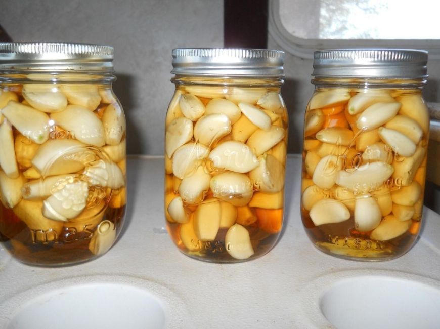 Рецепт маринованного чеснока в яблочном уксусе