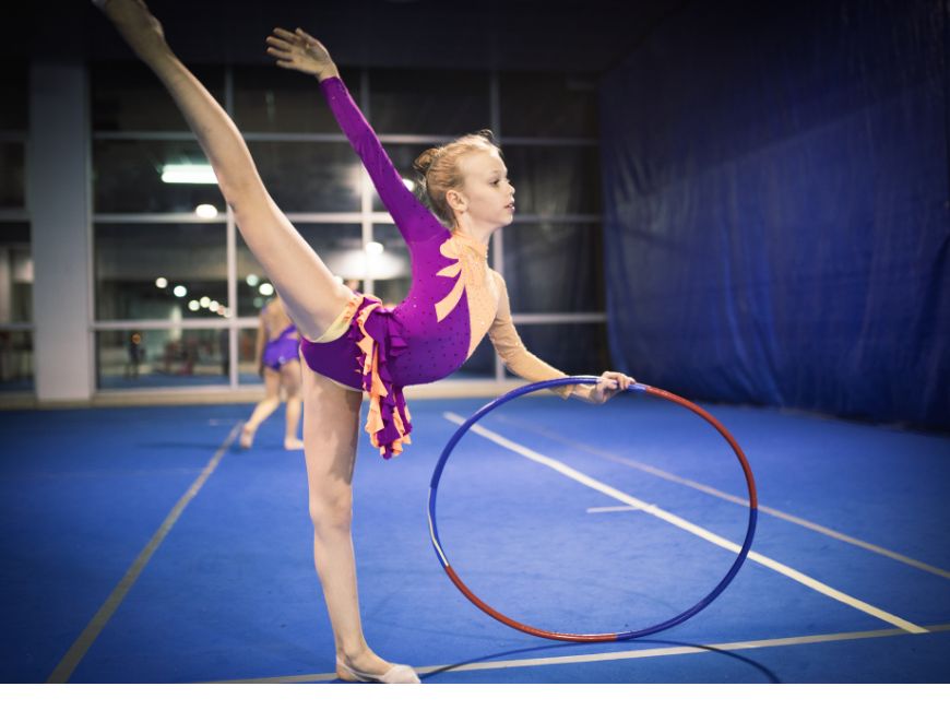 Самый популярный вид спорта для девочек гимнастика