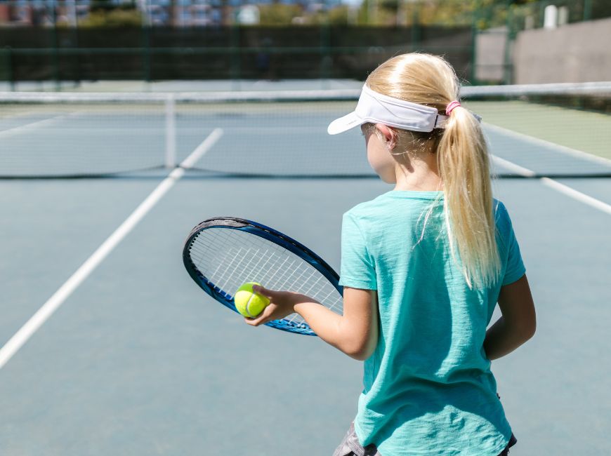 Самый популярный вид спорта для девочек большой теннис