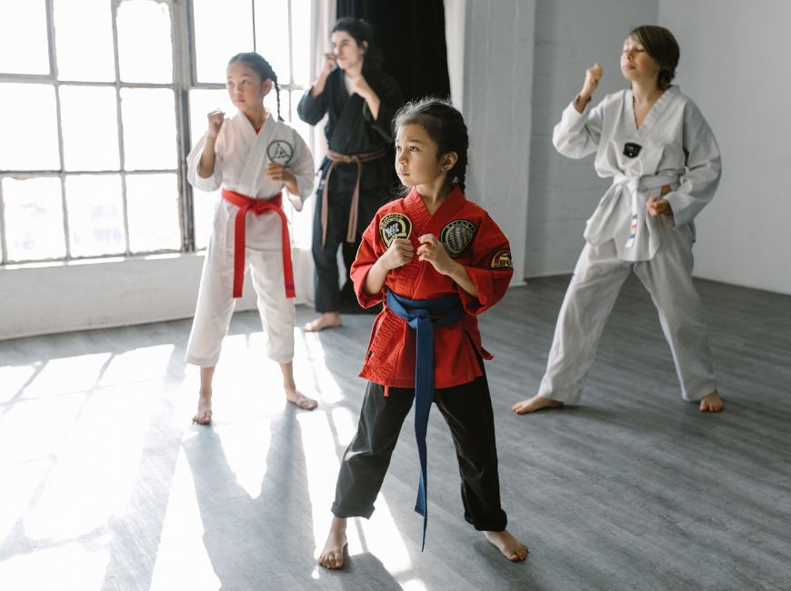 Самый популярный вид спорта для девочек боевые искусства и борьба